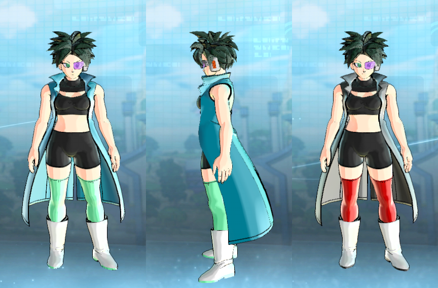 Girl Clothes Pack + Colorable Support – Xenoverse Mods