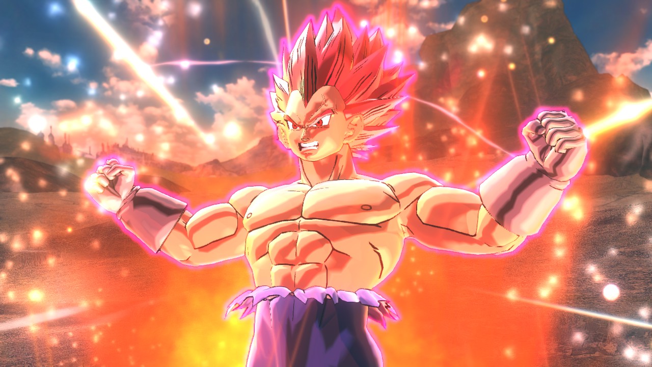 Vegeta Super Saiyan God Evolution Xenoverse Mods 5521