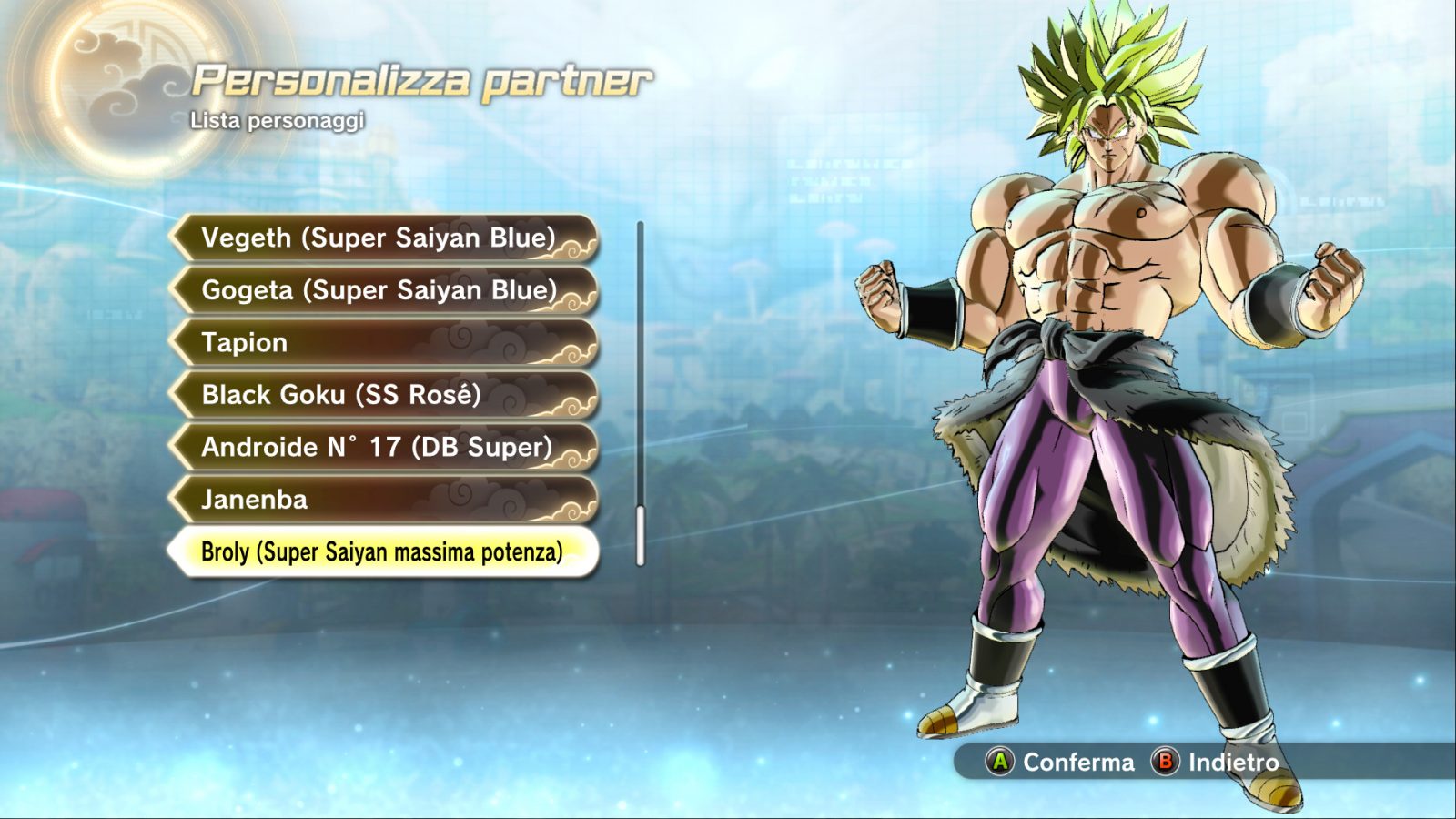 All characters and stages unlocked from the beginning – Xenoverse Mods