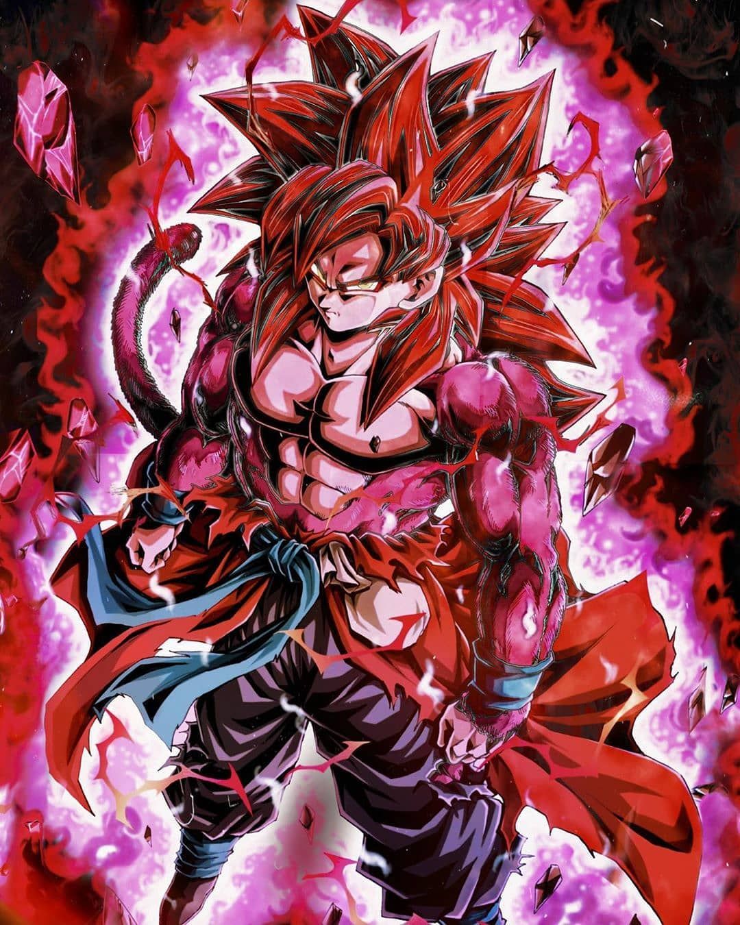 Xeno Gogeta Super Saiyan 4 Limit Breaker!  Dragon ball super, Dragon ball,  Dragon ball art goku