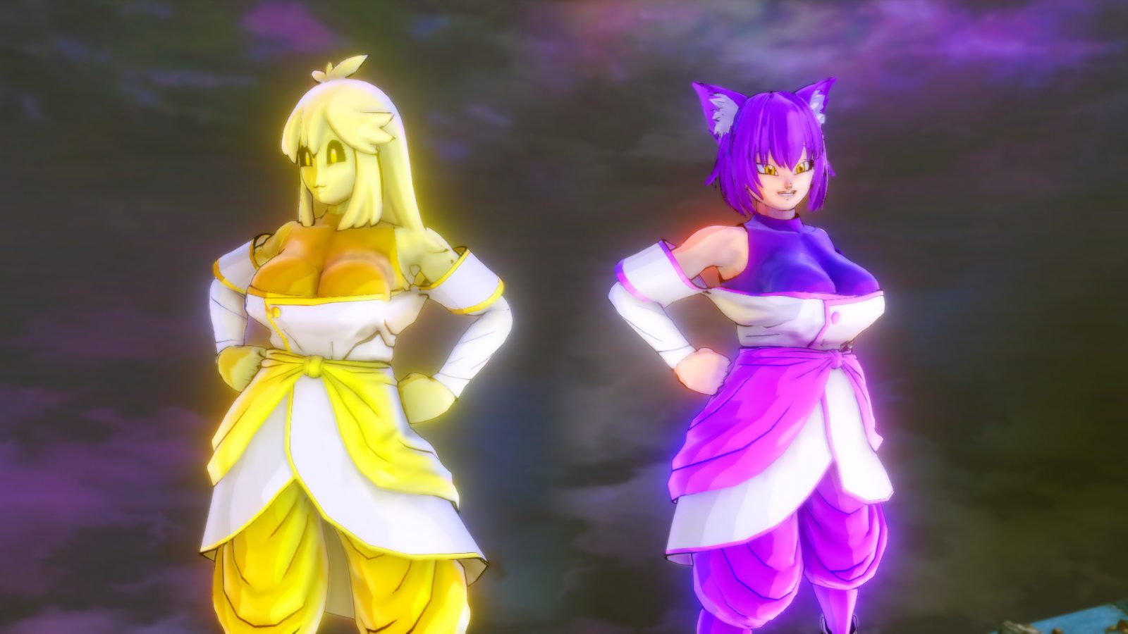 Colorable Busty Supreme Kai Of Time Clothes [huf Syf Maf] Xenoverse Mods