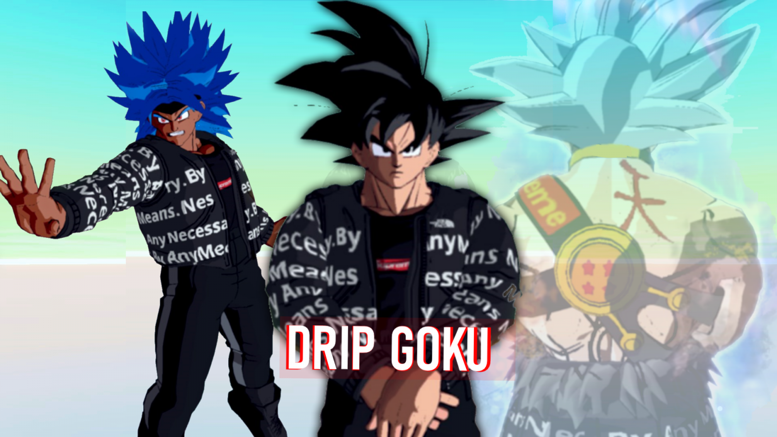 Also check out my drip Goku which has one HUM outfit.