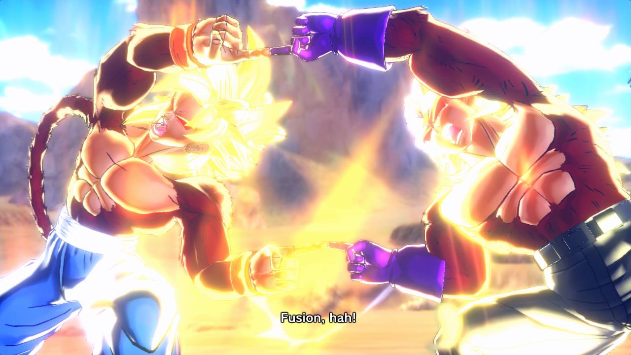 True Super Saiyan Goku, Vegeta, and Gogeta