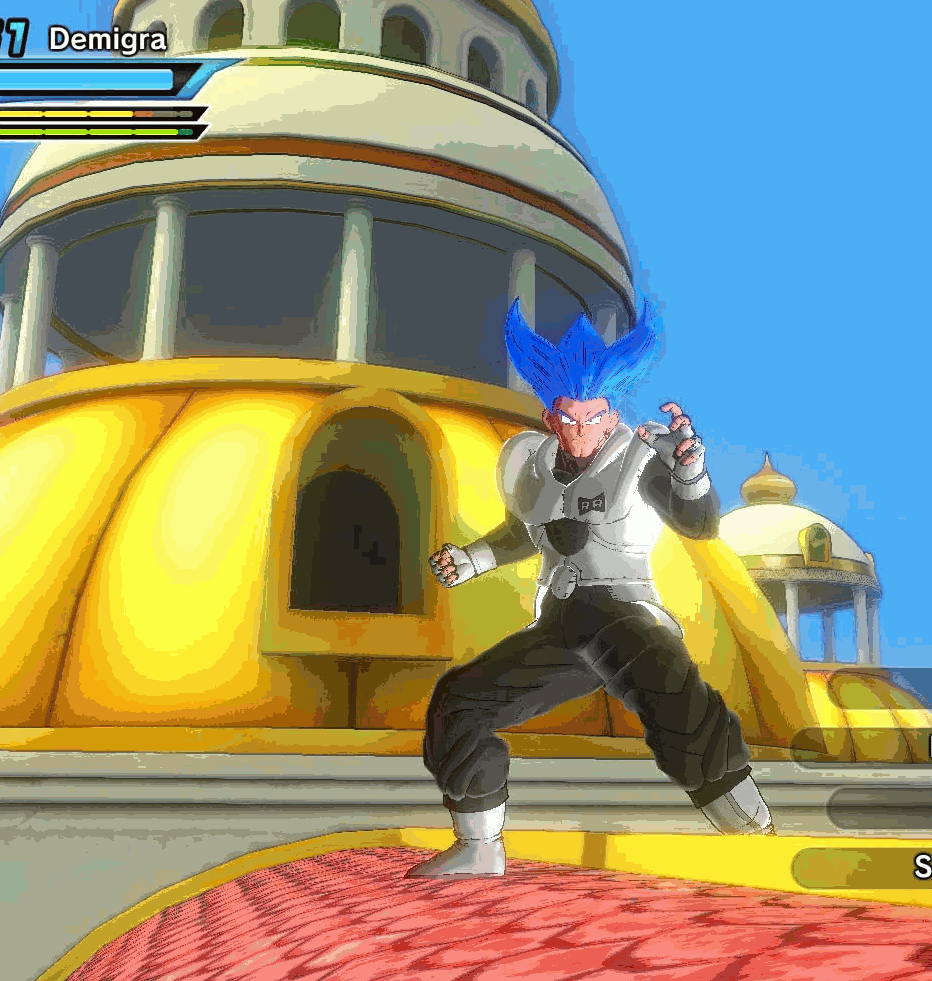 Demigra hair for male CaC (with “SSj”)