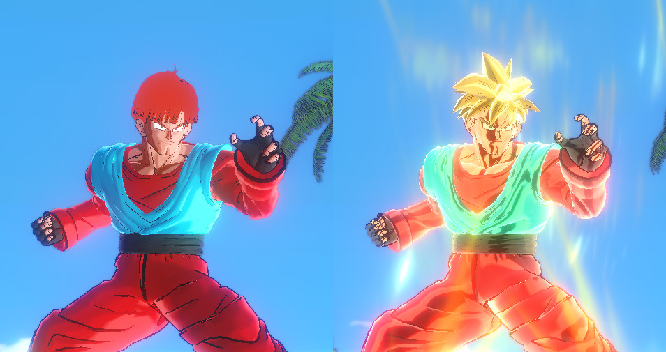 Gohan transformable hair pack for male CaC