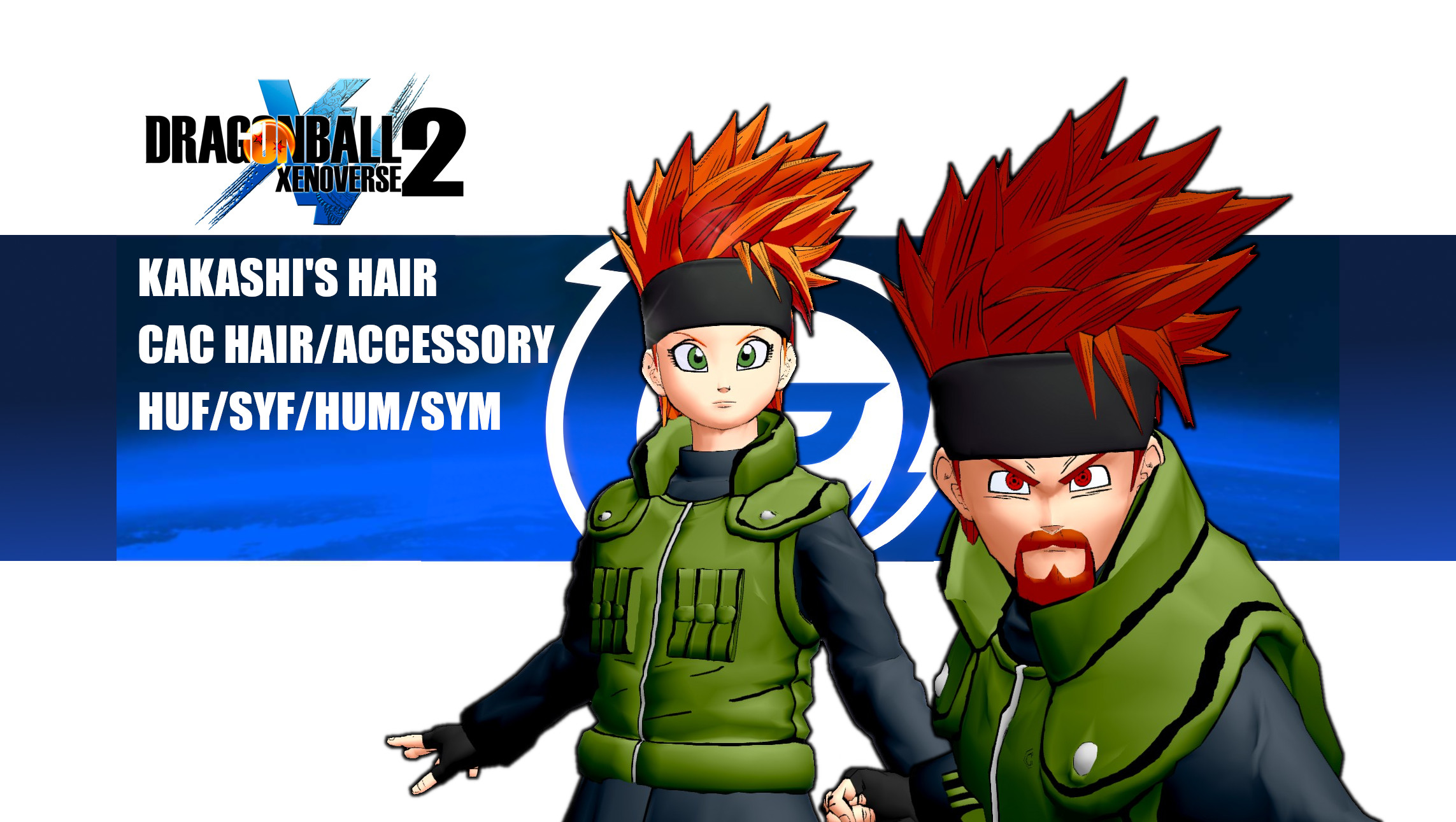 Kakashi’s Hair (Replacer, Accessory and Installer)