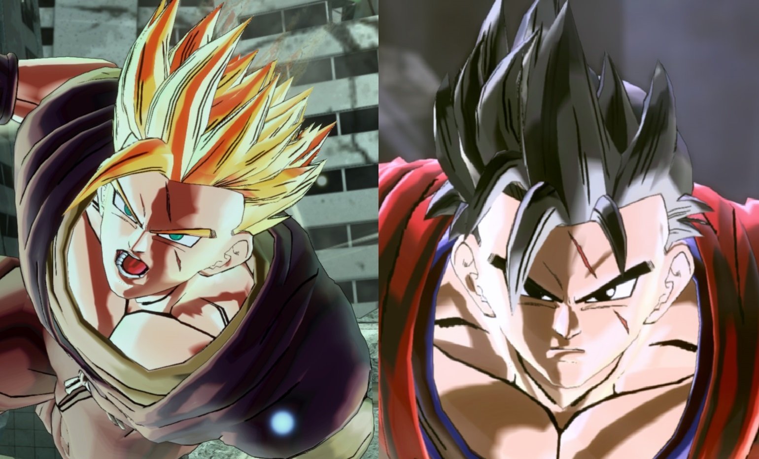 Rayly SSJ2 and PU for Future Gohan (hair resource)